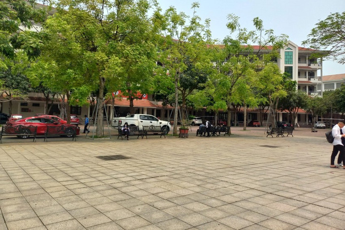 Trường THPT chuyên Đại học Vinh (Nghệ An). Ảnh: PLO