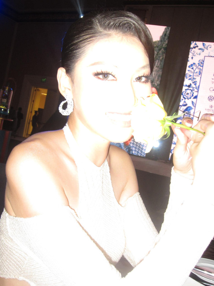 Trước đó, dàn mỹ nhân liên tục bị  Hoa hậu Lương Thuỳ Linh 'dìm hàng' nhan sắc. Á hậu Ngọc Thảo thì quá chói sáng 