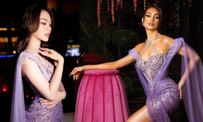 Hoa hậu Mai Phương đụng độ Miss Universe 2022: Khí chất Hoàn vũ thắng đẹp 1-0 Ảnh 3