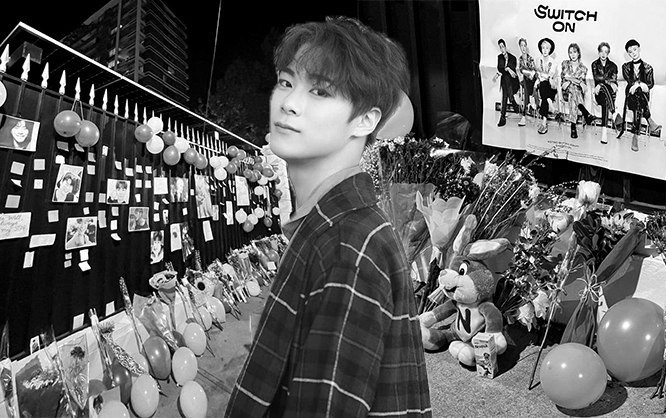 Nghẹn lòng trước hình ảnh tưởng nhớ nam ca sĩ Moonbin (ASTRO) Ảnh 2