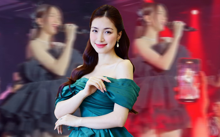 Diện váy ngắn đi hát, Hòa Minzy để lộ chi tiết 'cực phẩm' khiến ai cũng xuýt xoa Ảnh 2