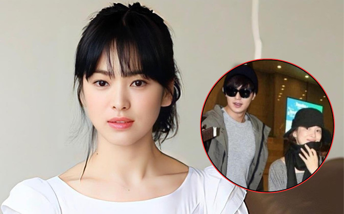Lộ ảnh Song Hye Kyo và Lee Min Ho hẹn hò, còn công khai mặc đồ đôi tại sân bay Ảnh 2