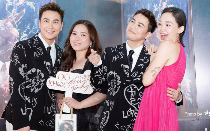 Thùy Chi nhan sắc ngọt ngào, Tóc Tiên không kịp thay đồ vẫn đến chúc mừng Mai Tiến Dũng Ảnh 2