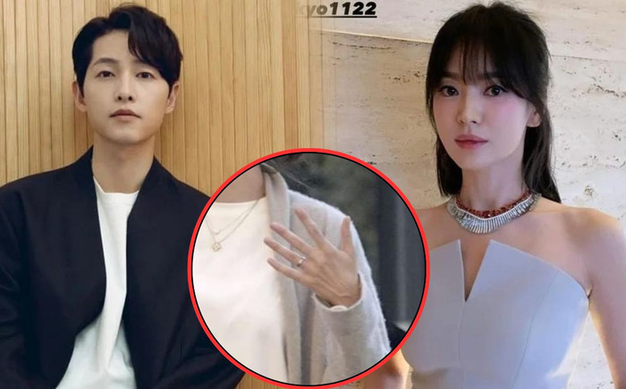 Song Joong Ki khoe nhẫn cưới với vợ ngoại quốc, thái độ khác hẳn hồi còn yêu Song Hye Kyo? Ảnh 2