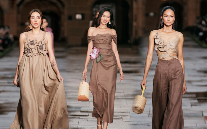 Ngọc Châu gây tranh cãi khi catwalk ở nước ngoài Ảnh 2