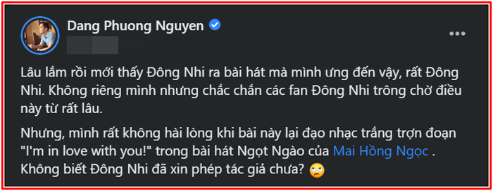 Tái xuất Vpop, Đông Nhi bất ngờ bị 1 nhân vật đòi 'khởi kiện' vì liên quan đến chuyện 'đạo nhạc'? Ảnh 3