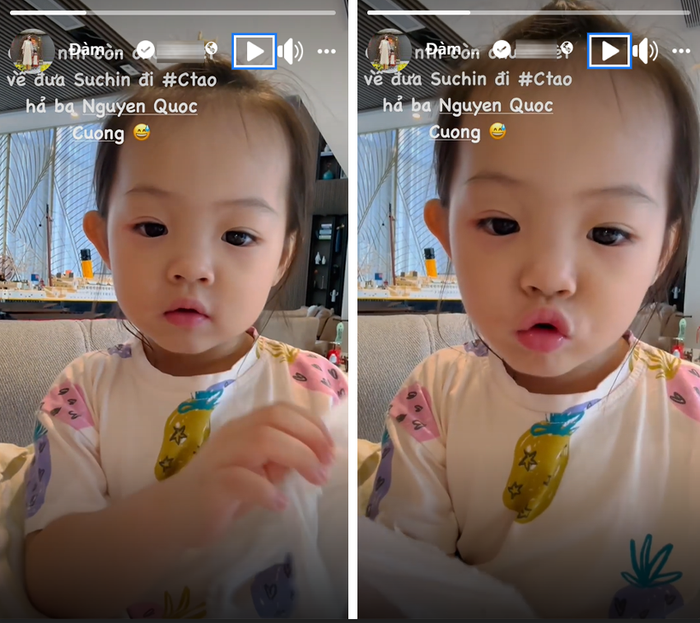 Ái nữ Cường Đôla gây 'sốt' cõi mạng vì quá đáng yêu.