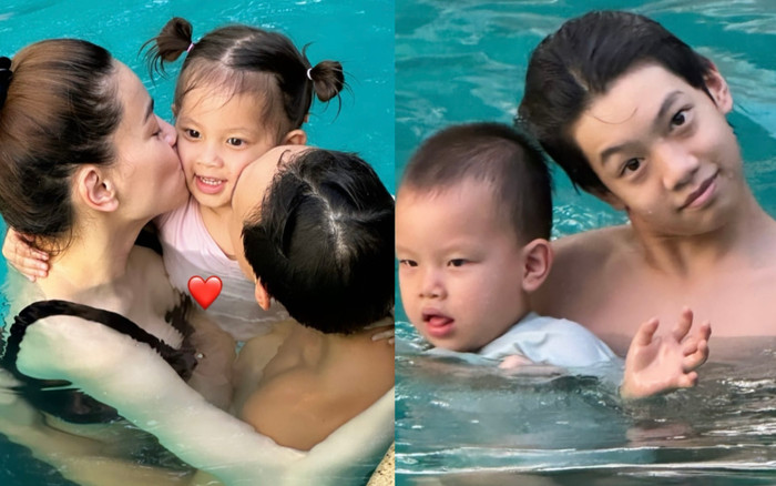 Hà Hồ khoe Subeo lớn phổng phao, góc nghiêng chuẩn soái ca nhí Ảnh 2