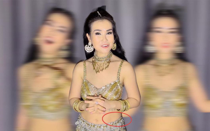 Hát live 'Về với em', netizen chỉ ra chi tiết lạ trên bụng Võ Hạ Trâm, sự thật khiến nhiều người đồng cảm Ảnh 2
