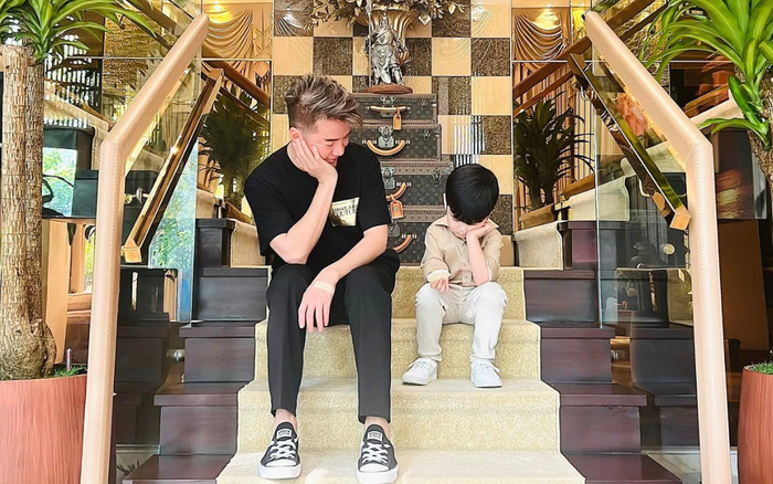 Còn nhỏ tuổi, nhóc tỳ nhà Đàm Vĩnh Hưng nhận xét như 'ông cụ non' khiến ba phải nài nỉ làm điều này Ảnh 2