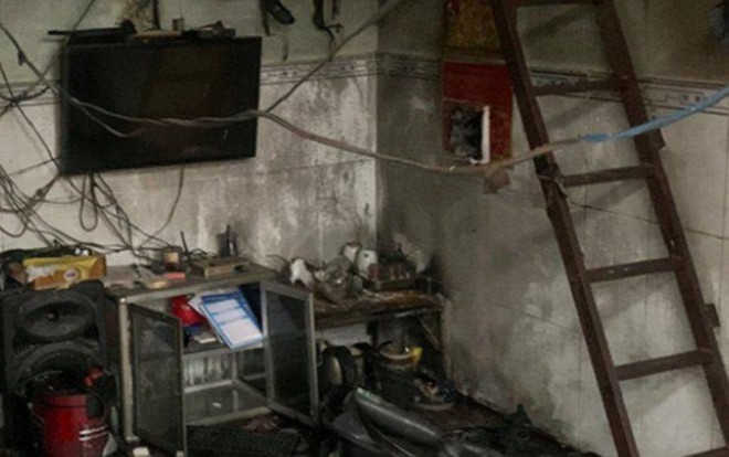 Châm lửa đốt nhầm phòng trọ bạn gái, thanh niên 'hóa tro' phòng hàng xóm làm gia đình 3 người bỏng nặng Ảnh 2