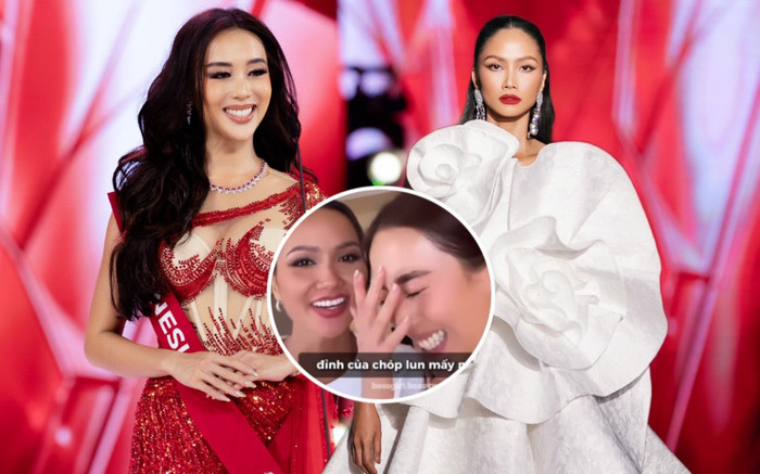 Á hậu 2 Miss Charm 2023 phát cuồng khi được gặp H'Hen Niê: 'Chị truyền cảm hứng rất nhiều' Ảnh 2