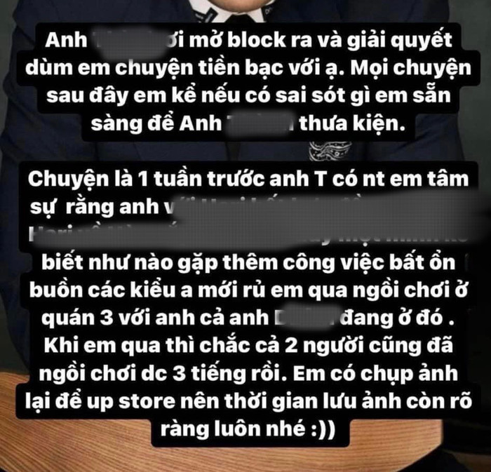 Trấn Thành liên tục bị réo tên sau khi một cô gái công khai 'bóc phốt' một nam diễn viên quỵt tiền.