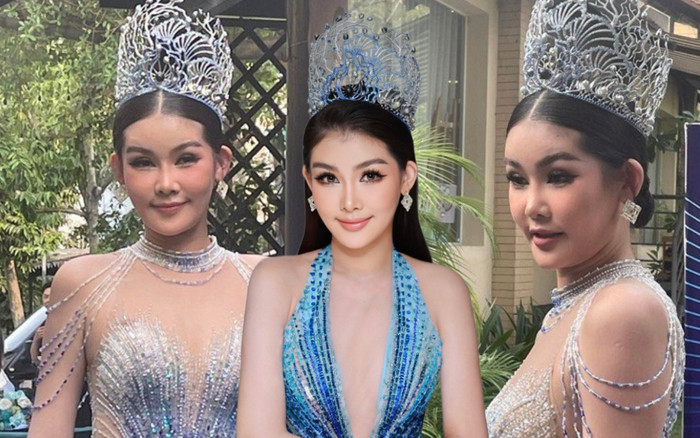 Nhan sắc 'bất ổn' của Hoa hậu Lê Âu Ngân Anh qua cam thường, khác xa so với mạng xã hội? Ảnh 2