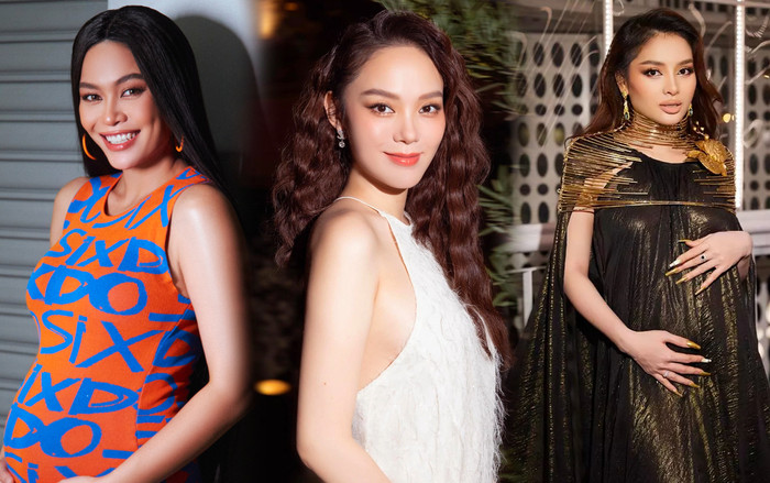 Sao Việt sau khi mang thai: Người 'lui cung' chăm lo gia đình, người vẫn tất bật 'chạy show' Ảnh 2