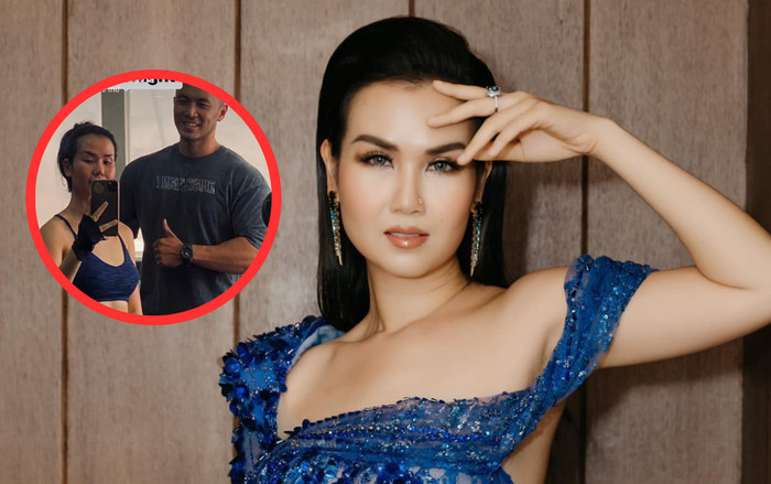 Võ Hạ Trâm tự tin khoe cơ bụng săn chắc cùng vết rạn hậu sinh ái nữ đầu lòng Ảnh 2