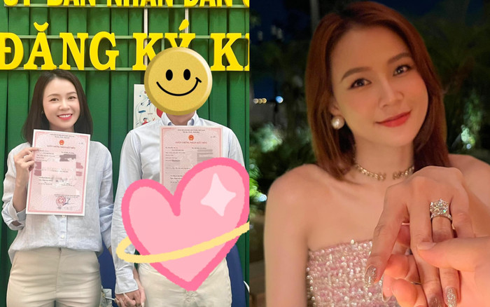 Sao nữ Vbiz đăng kí kết hôn với bạn trai sau 4 tháng được cầu hôn Ảnh 2