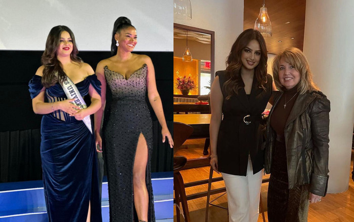 Miss Universe 2021 trông thon gọn hẳn sau 3 tháng hết nhiệm kỳ, nhưng ảnh cam thường lại có gì sai sai? Ảnh 2