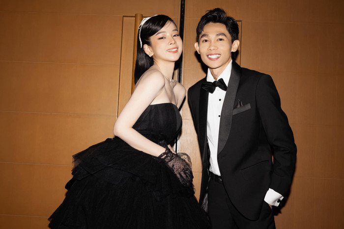 Diễn viên Hồng Thanh và DJ Mie.