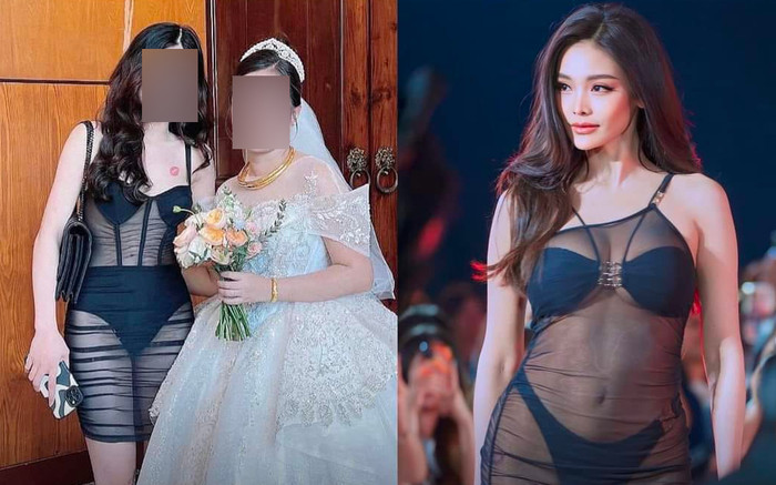 Cô gái mặc phản cảm đi đám cưới chỉ vì muốn giống Engfa Waraha Ảnh 2