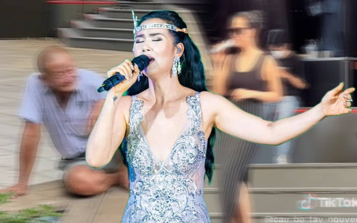 Võ Hạ Trâm hát 'Về với em' trên sân khấu, phản ứng của của người dân trên đường gây xôn xao Ảnh 2