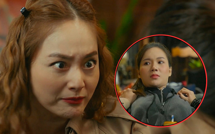 Màn dằn mặt 'tiểu tam' của Lan Phương - Khả Ngân trong Gia Đình Mình Vui Bất Thình Lình gây bão mạng Ảnh 2