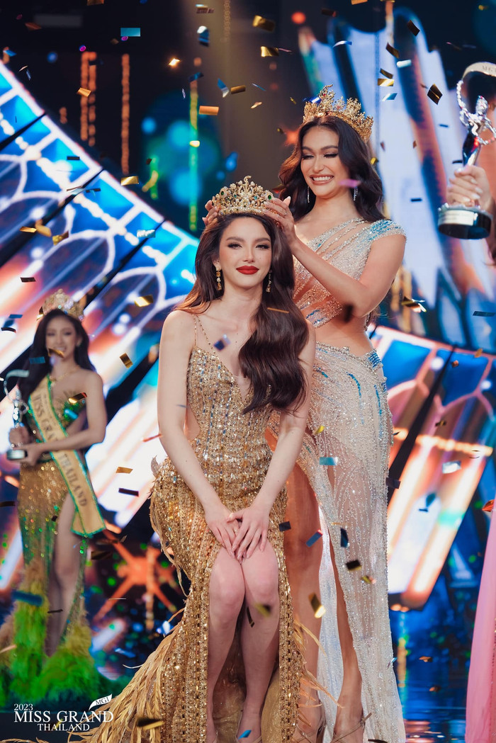  Cũng là 'B2B' nhưng mà Miss Grand Thailand 2023 'trông lạ lắm' Ảnh 2
