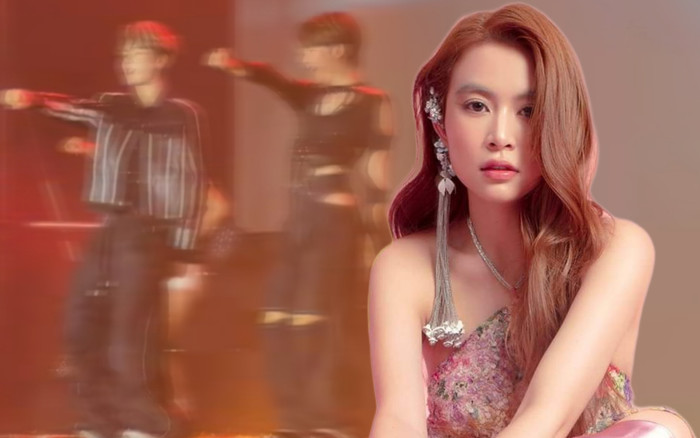 Cặp đôi ngôi sao nổi tiếng Thái Lan nhảy 'See Tình' của Hoàng Thùy Linh trên sân khấu Việt Nam Ảnh 2