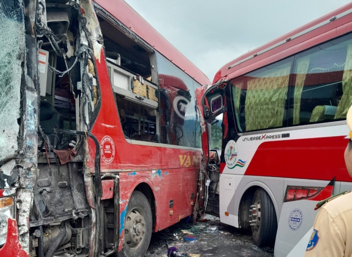 Một vụ tai nạn giao thông tại đèo Pha Đin. (Ảnh: VOV).