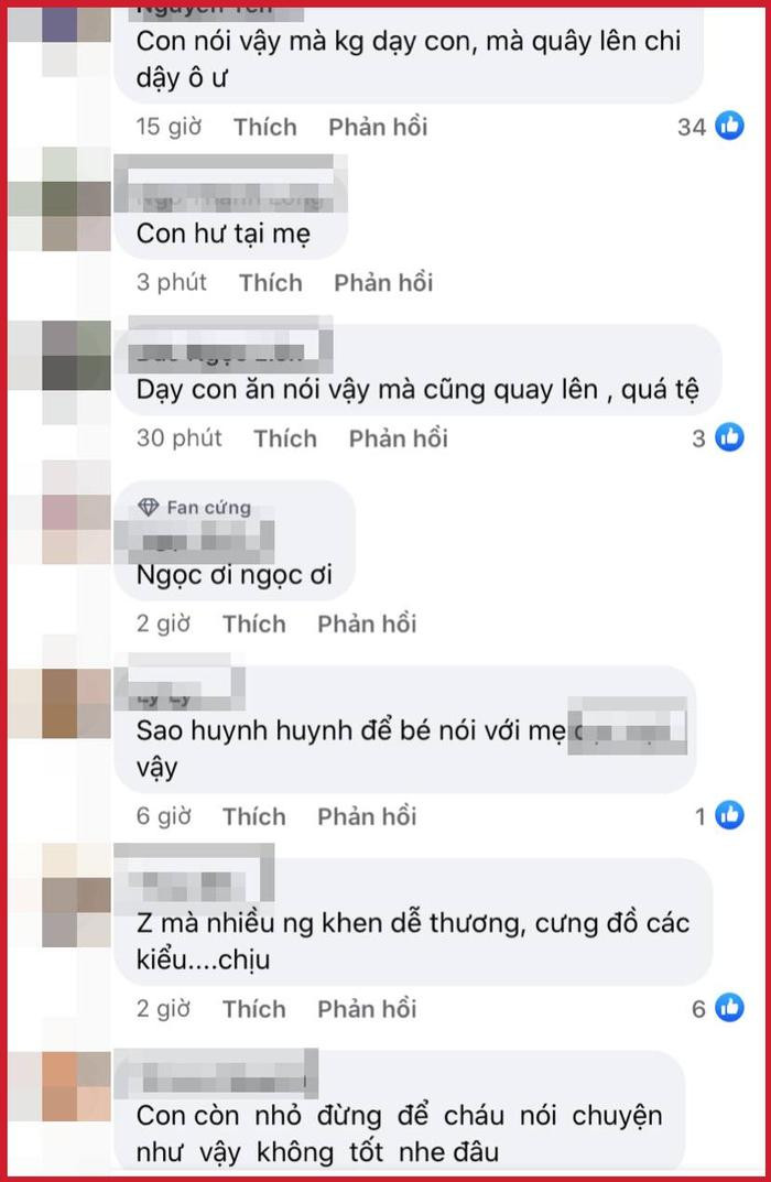 Vợ chồng Lê Dương Bảo Lâm đăng clip cho con nói bậy, netizen gay gắt chỉ trích: 'Con hỗn mà tự hào khoe' Ảnh 2