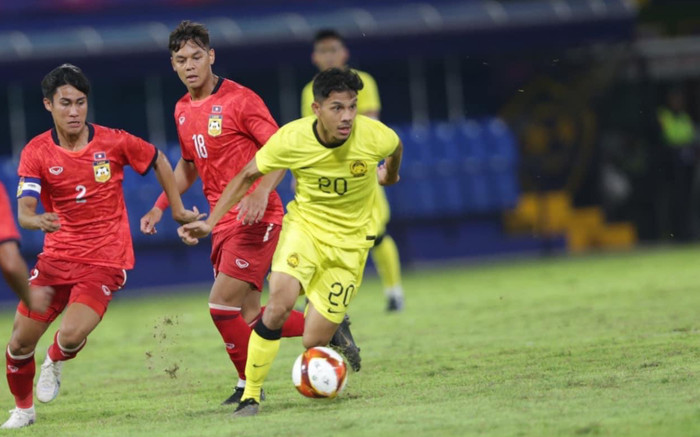 U22 Malaysia thắng Lào 5-1: Lợi thế lớn trước Việt Nam và Thái Lan Ảnh 2