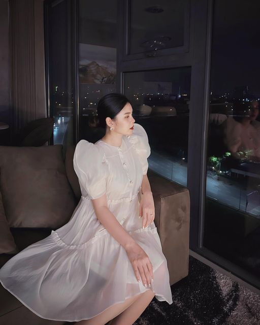 Một trong những hình ảnh mới nhất của MC Thu Hoài