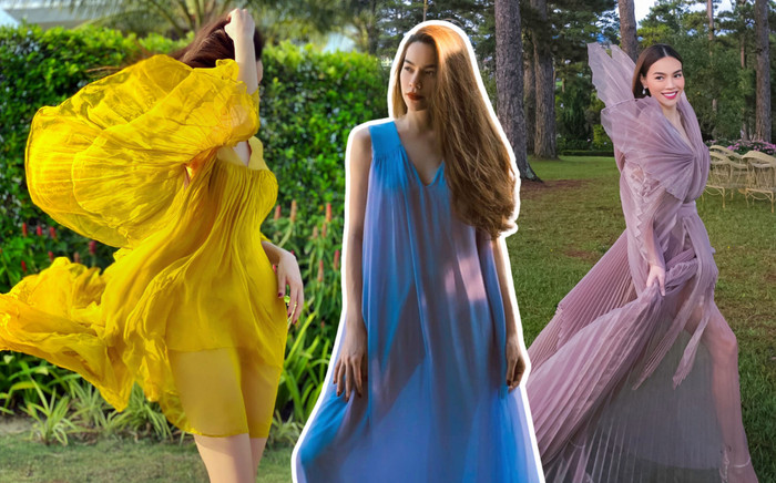 Hồ Ngọc Hà thích mặc đầm voan vải mỏng te nhìn 'thấu hồng trần', nhưng sang khó chê! Ảnh 2