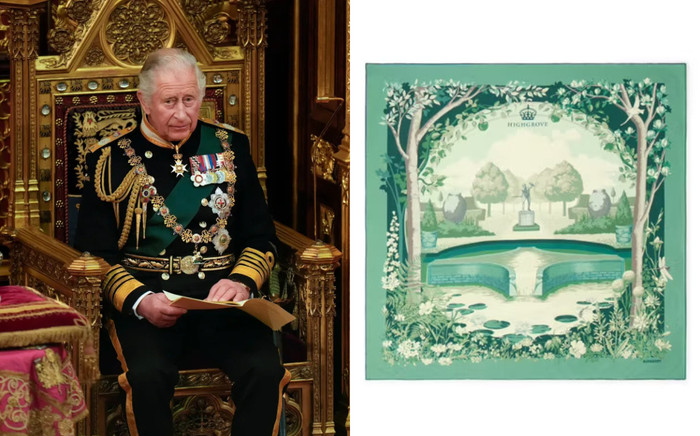 Burberry bán khăn phiên bản giới hạn mừng Vua Charles III đăng quang Ảnh 2