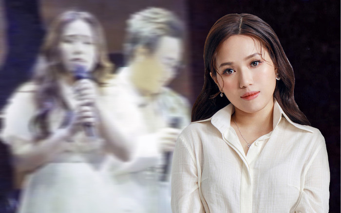 Bị 'quay lén' trên sân khấu: Thùy Chi khiến dân mạng 'sụt sùi' khi hát nhạc của Phan Mạnh Quỳnh Ảnh 2