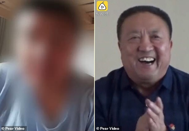 Anh Li (trái), người đã tử vong và ông Liu Shanglin, ngươi