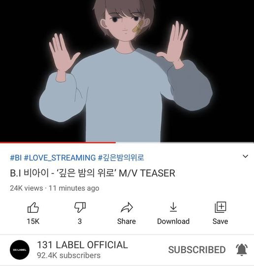 B.I comeback, tất cả lợi nhuận và phí bản quyền của album sẽ được làm từ thiện Ảnh 1