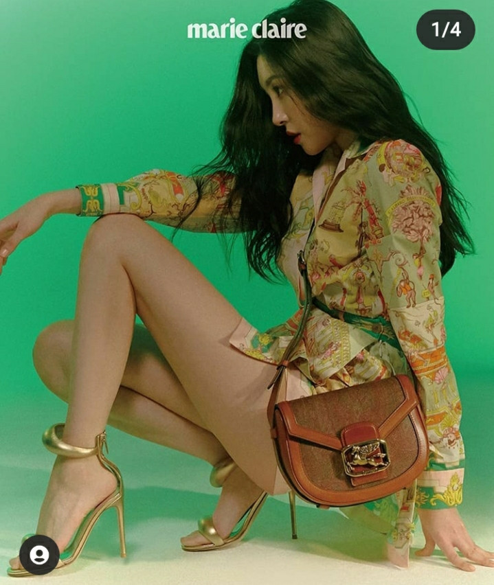 Sunmi thần thái ngút trời trong bộ ảnh chụp cho tạp chí Marie Claire Ảnh 1