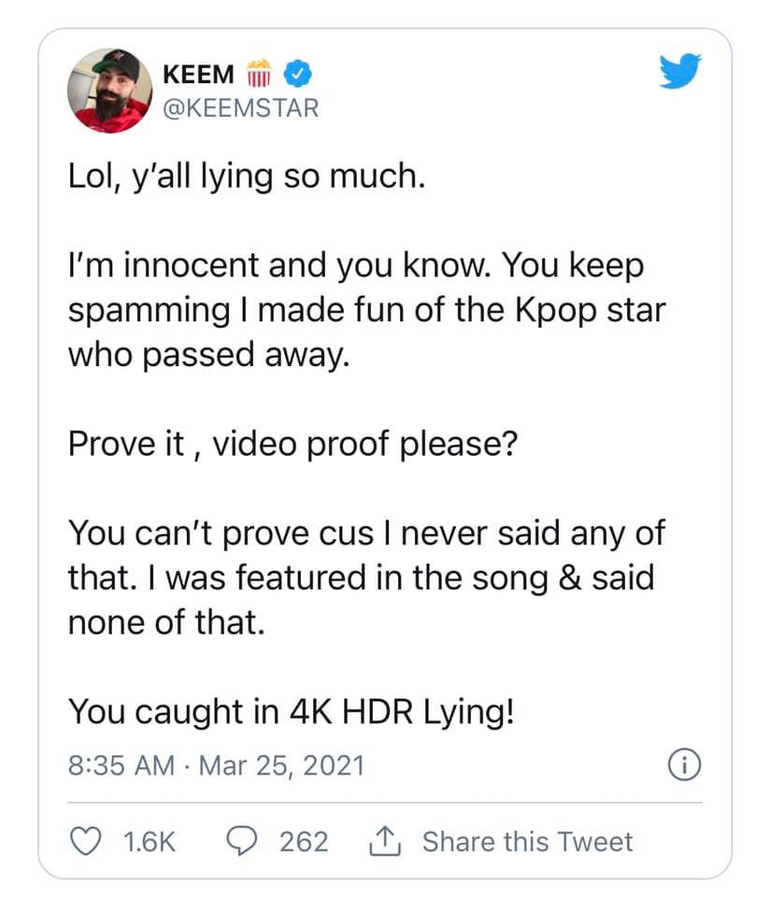 Youtuber bị ném đá dữ dội khi sử dụng hình ảnh đám tang cố nghệ sĩ này trong MV diss Kpop Ảnh 6
