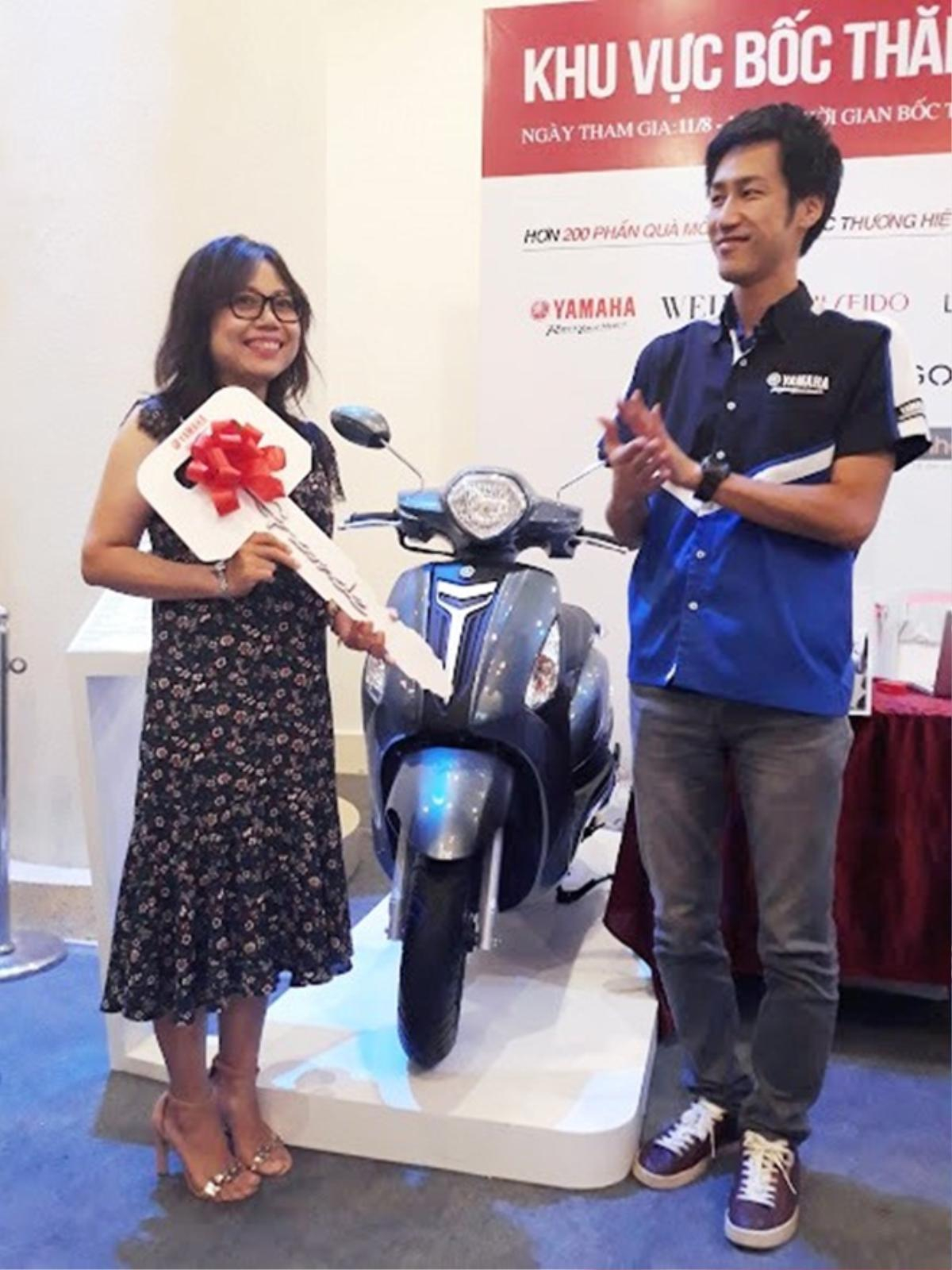 Mua sắm thả ga, trúng xe Yamaha Grande tại City Sale 2017 Ảnh 5