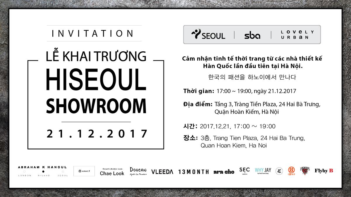 HISEOUL SHOWROOM - thiên đường của ngành công nghiệp thời trang Hàn Quốc sắp có mặt tại Hà Nội Ảnh 4