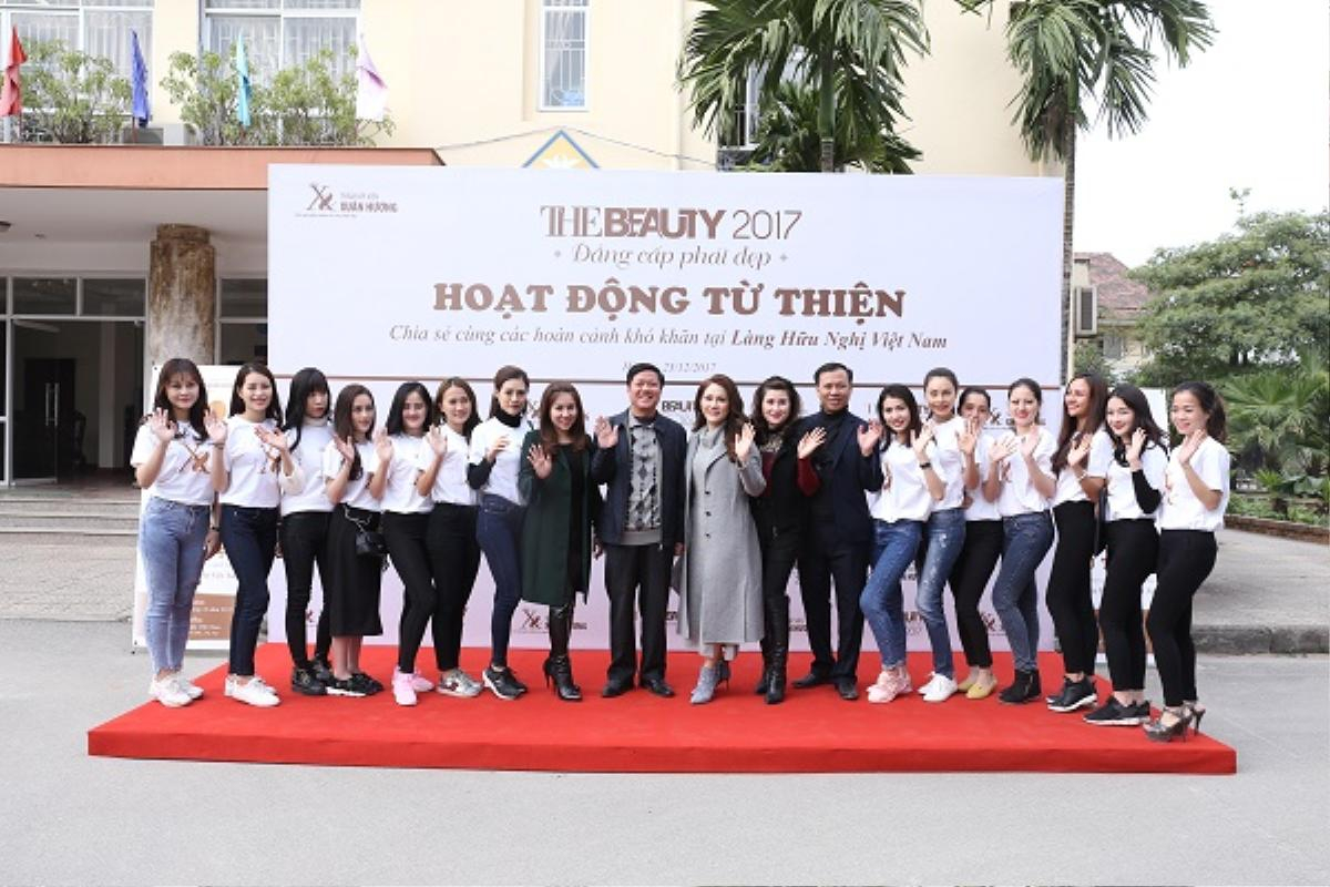 Hành trình từ thiện của 'Bà hoàng sắc đẹp' cùng dàn thí sinh The Beauty 2017 Ảnh 1