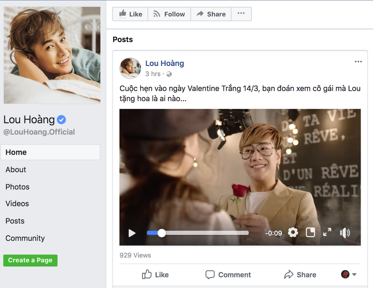 Lou Hoàng 'thả thính' fan hứa hẹn một Valentine Trắng bất ngờ Ảnh 1