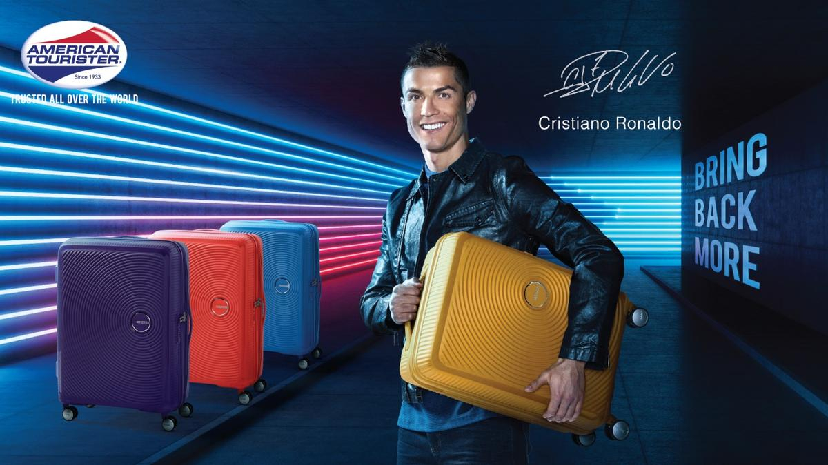 Siêu sao Cristiano Ronaldo làm Đại sứ thương hiệu cho American Tourister năm 2018 Ảnh 2