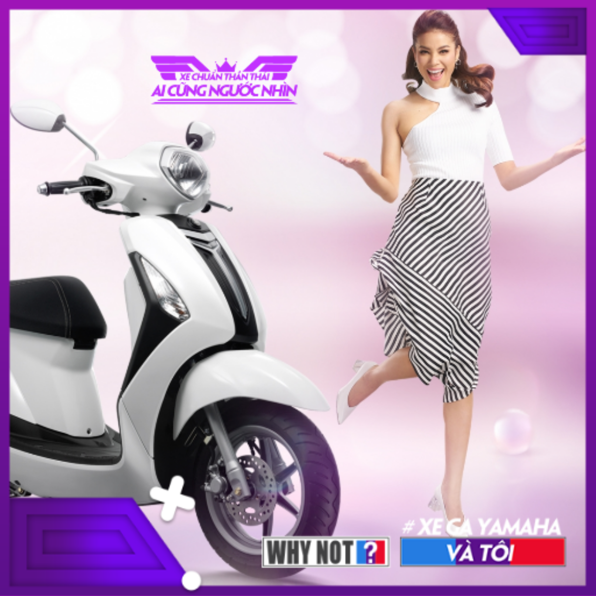 'Bông hậu' Phạm Hương đã yêu xe tay ga Yamaha, còn bạn thì sao? Ảnh 3