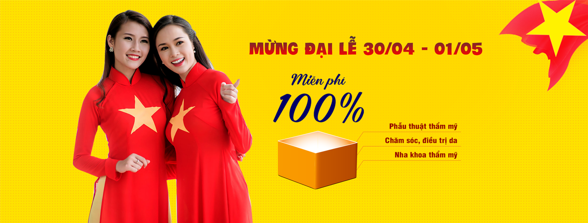 Bệnh viện thẩm mỹ JW mừng 30/4 - 1/5 miễn phí 100% phẫu thuật toàn diện Ảnh 1