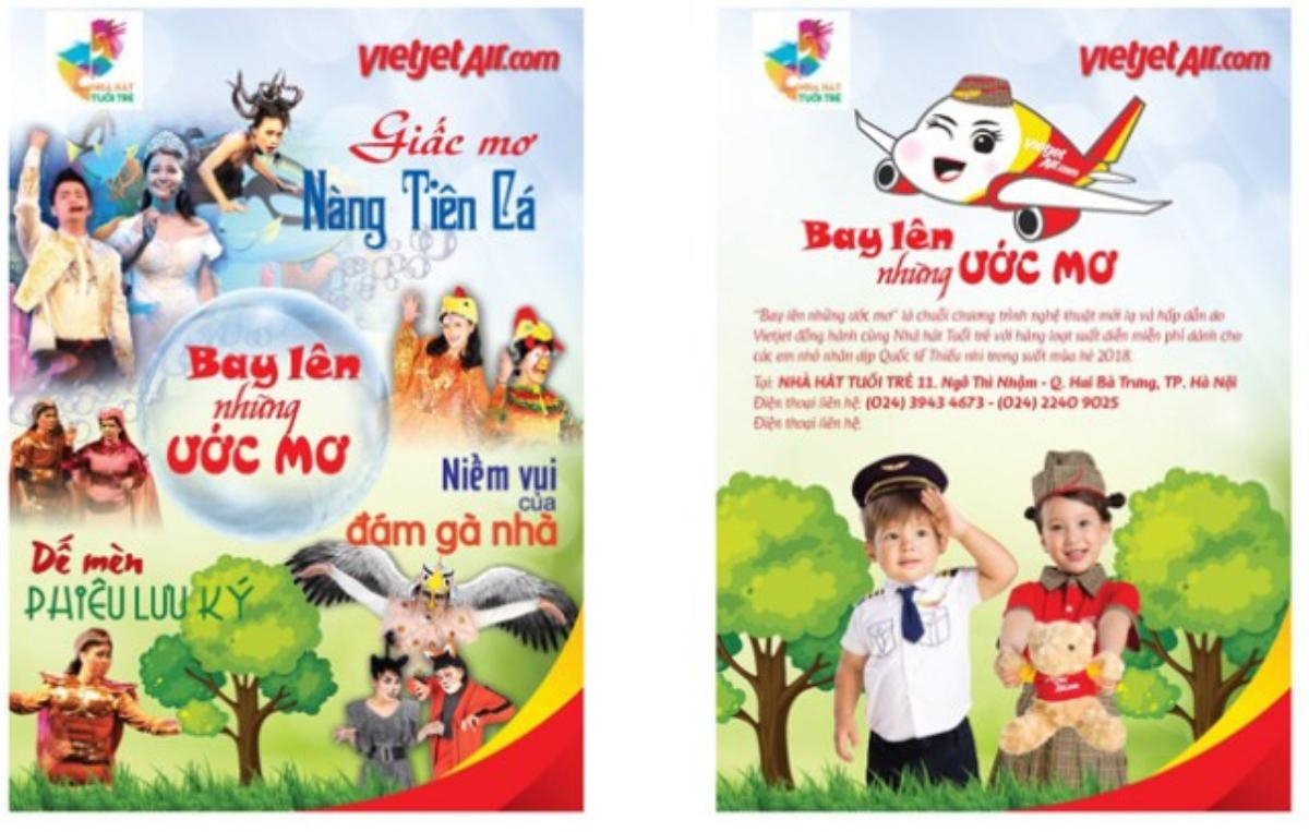 Nhà hát Tuổi trẻ và Vietjet Air công bố chương trình 'Bay lên những ước mơ' Ảnh 1