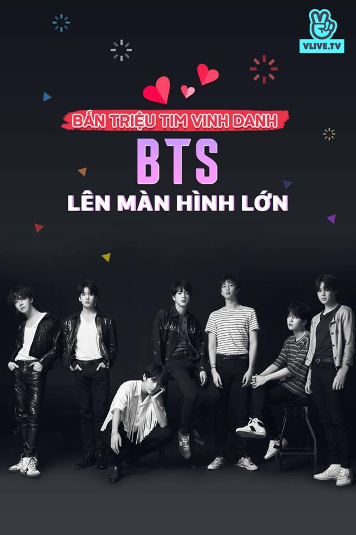 A.R.M.Y Việt Nam chơi 'sang', đưa hình BTS lên màn hình lớn ở thành phố Hồ Chí Minh Ảnh 1