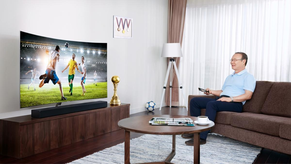 TV QLED 2018 - Chìa khóa vạn năng cho thành công của HLV Park Hang Seo Ảnh 1