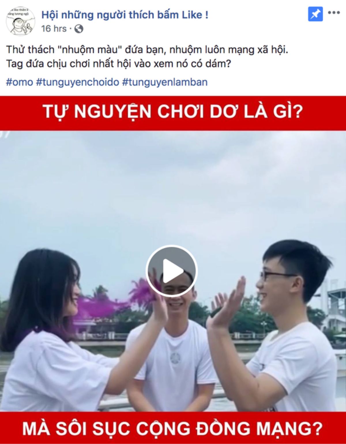 'Tự nguyện chơi dơ': Thử thách kết nối cư dân mạng Ảnh 2